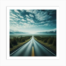 Road To Nowhere 3 Art Print