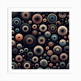 Sphere Pattern Art Print