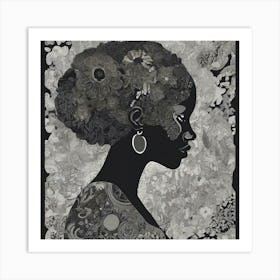 Portrait Of A Woman Art Print