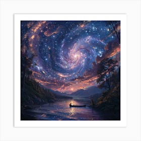 Milky Way Art Print