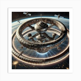 Celestial Bastion Converted Art Print