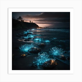 Glow In The Dark Art Print