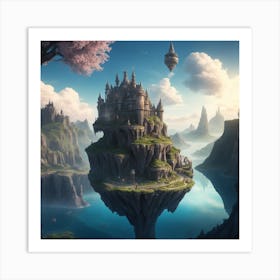 Fairytale Castle Art Print