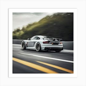 Audi R8 Gt3 Art Print