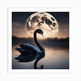 Black Swan Art Print