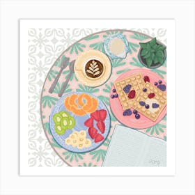 Breakfast Art Print