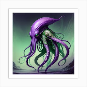 Octopus 5 Art Print