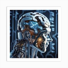 Cyborg 69 Art Print