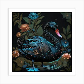 Black Swan Art Print