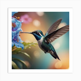 Hummingbird 2 Art Print