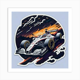 Artwork Graphic Formula1 (89) Art Print