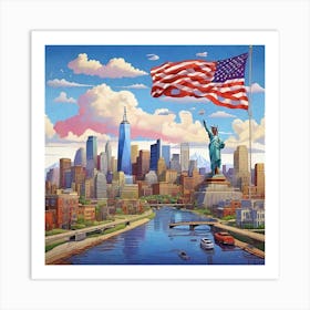 Statue Of Liberty Art Print