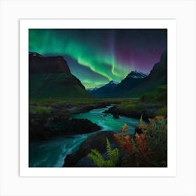 Aurora Borealis Art Print