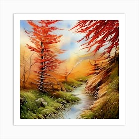 Autumn Vibrance Art Print