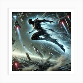 Void Phantom Gravity Field Art Print