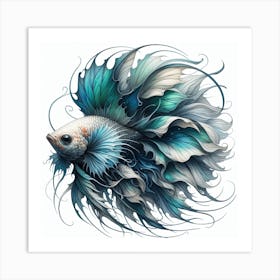 Mystical Fish Art Print