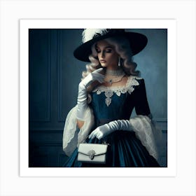 Victorian Woman Art Print