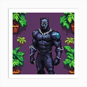 Black Panther Art Print