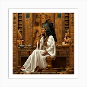 Egyptian Queen 8 Art Print