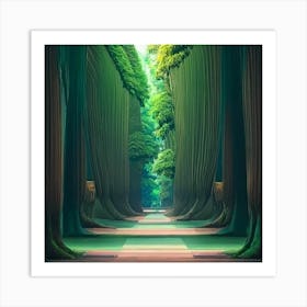 Big Trees 2 Art Print