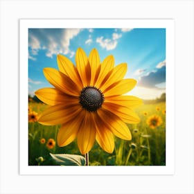 Sunflower Large 1 Art Print