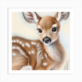 Pretty Fawn Art Print