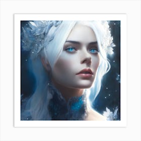 Ice Princess 5 Art Print