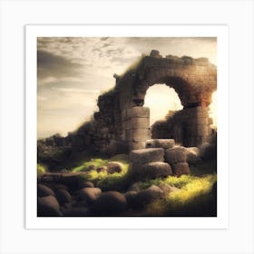 Ancient Ruins 1 Art Print