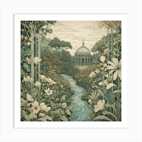 Garden In Bloom Art Print