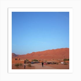 Desert - Desert Stock Videos & Royalty-Free Footage Art Print