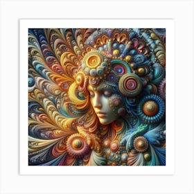 Psychedelic Art 20 Art Print