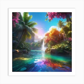 Tropical Paradise 26 Art Print