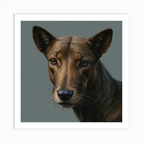 Tiger Dog Art Print