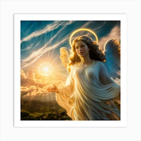 Angel Of The Sun Art Print