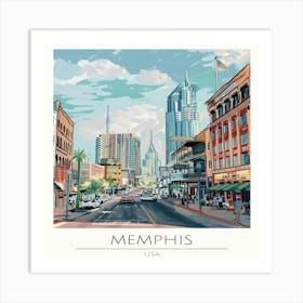 Memphis, Tennessee Art Print