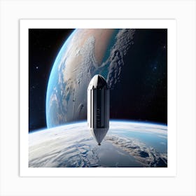 Spacex Art Print