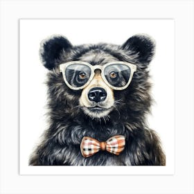 Bear In Sunglasses 2 Art Print