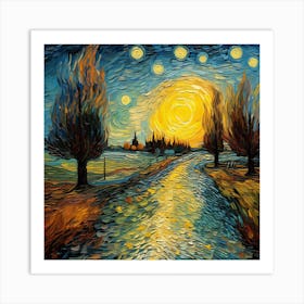 Starry Night 38 Art Print