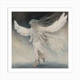 Angel Of The Night Art Print