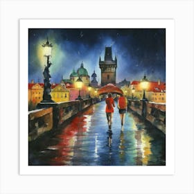 Charles Bridge Art Print