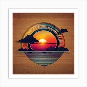 Sunset 7 Art Print