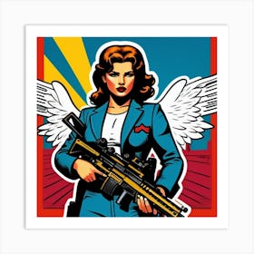 War angel 10 Art Print