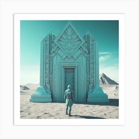 Sand Castle Art Print