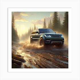 Land Rover Range Rover Art Print