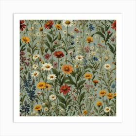 Wildflowers 47 Art Print