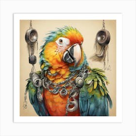 Parrot 32 Art Print