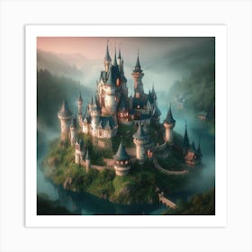 Cinderella Castle Art Print