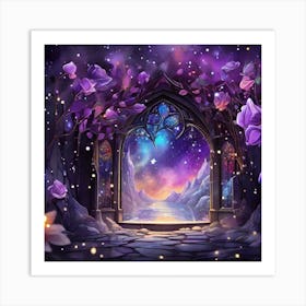 Fairy Garden 1 Art Print