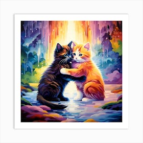 True friendship Art Print