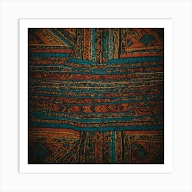 Tribal Pattern Art Print